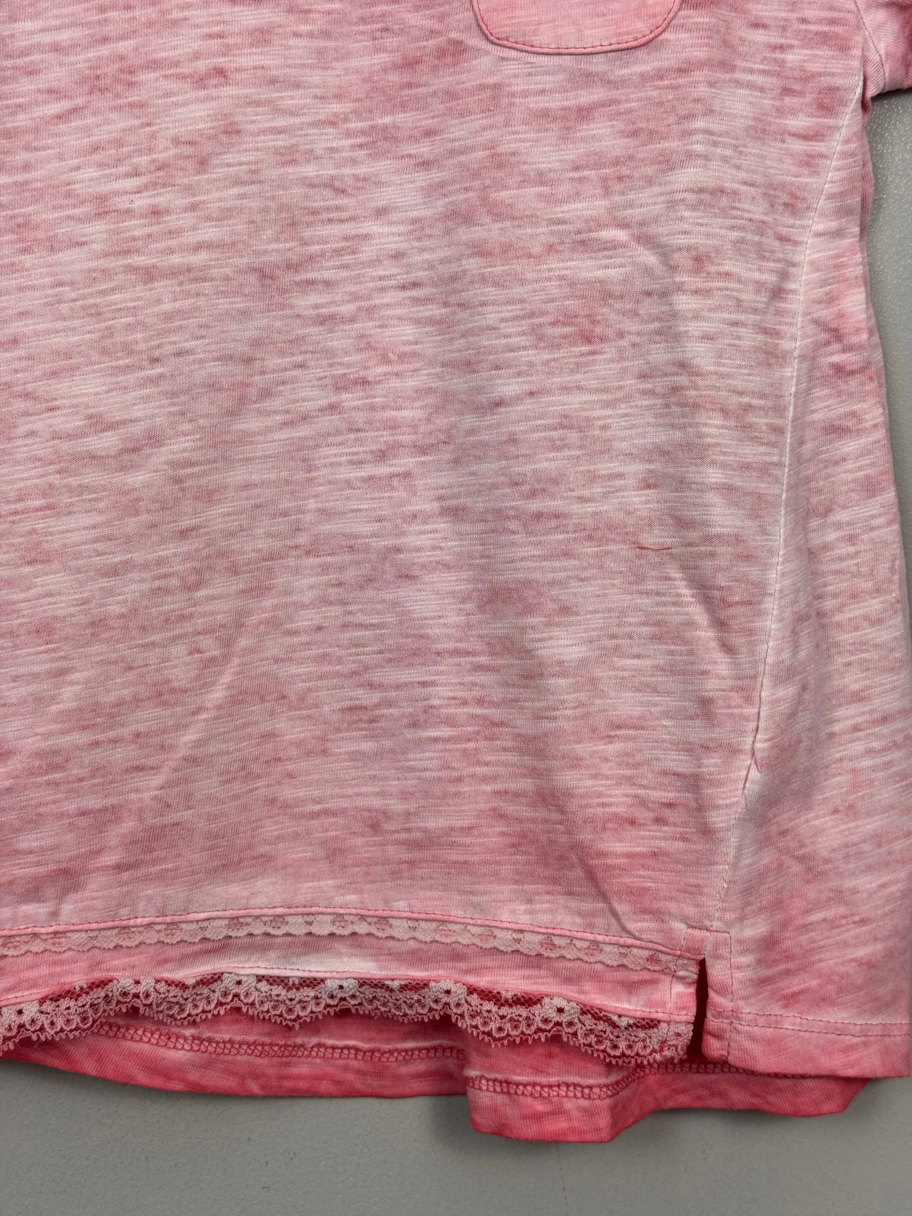 Next pink ombre top 3-4y