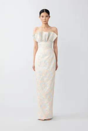 Noah Jacquard Gown