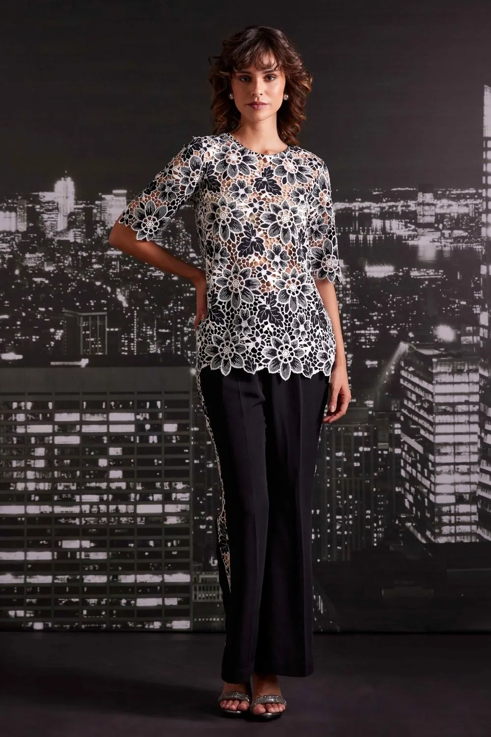 Nocturnal Lace Top