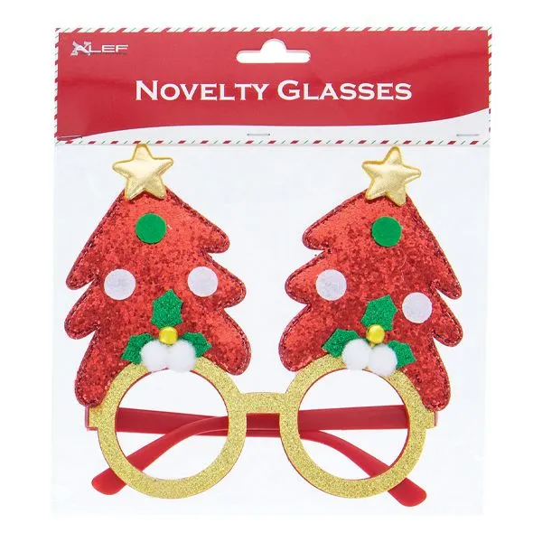 Novelty Christmas Tree Glasses Assortment