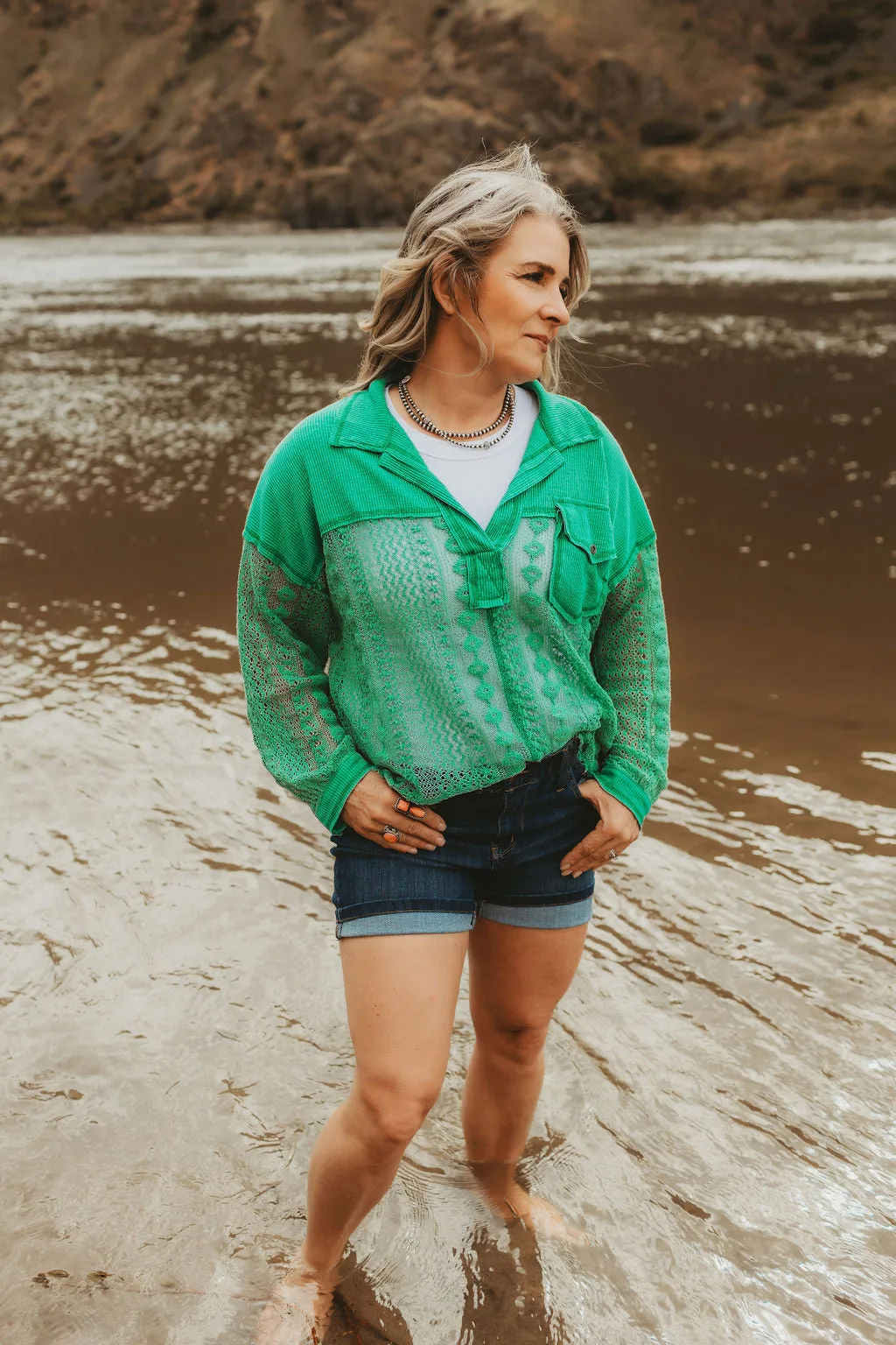 Oaklyn Oversized Top