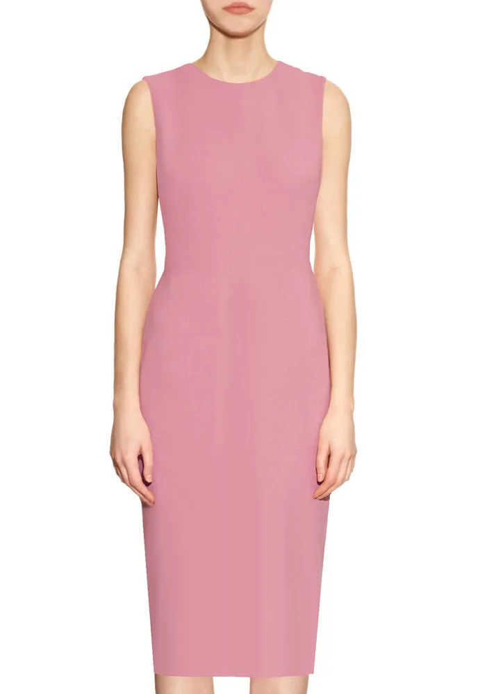 Old Rose Sheath Dress - Krew