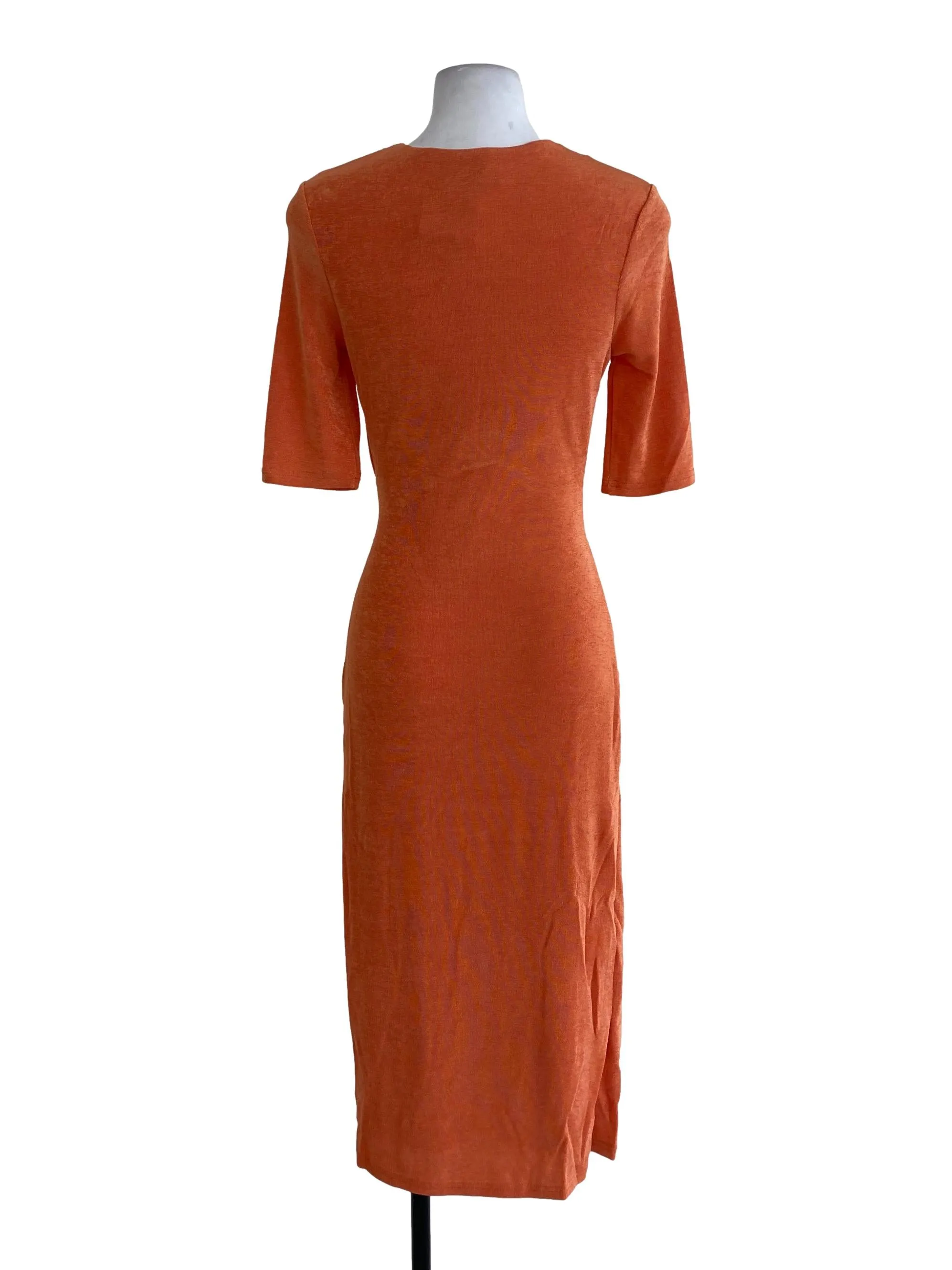 Orange Glitter Dress