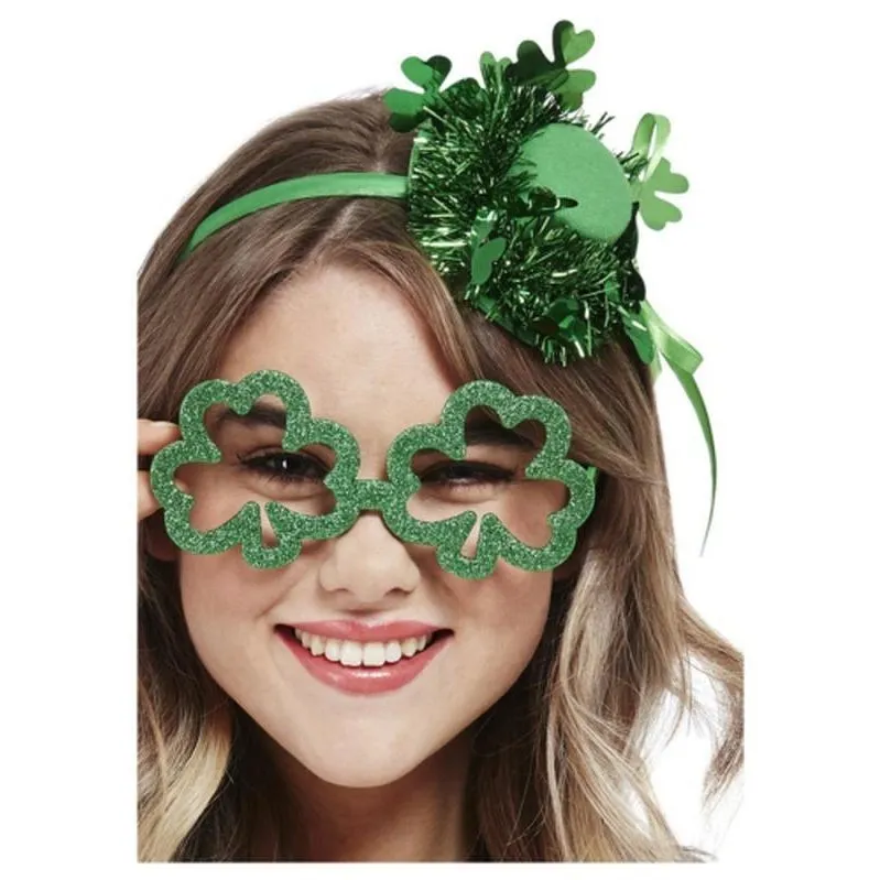 Paddy's Day Mini Glitter Top Hat