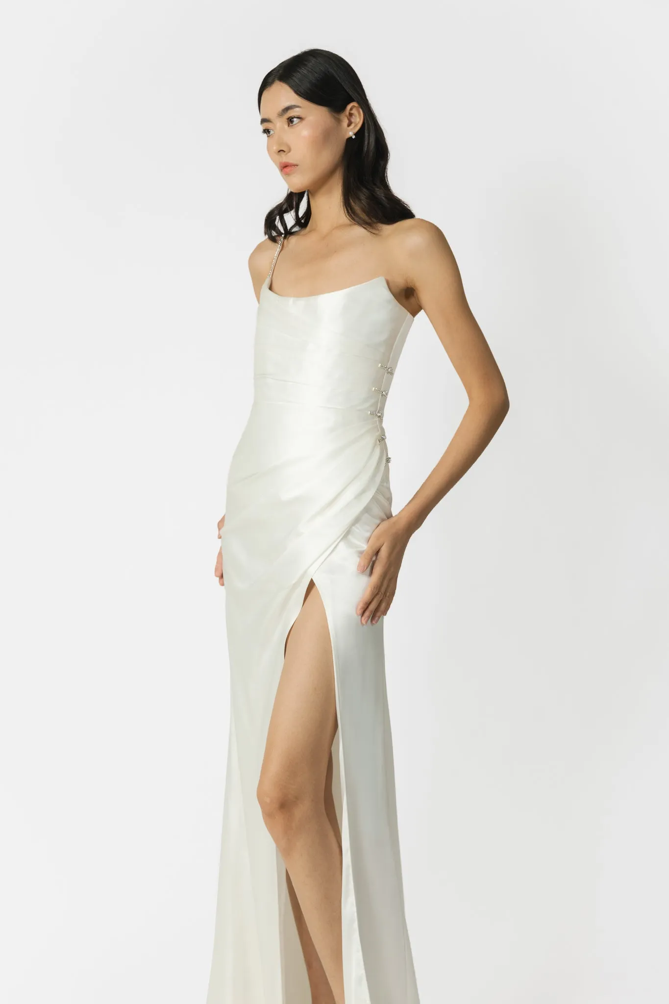 Pasha Satin Gown