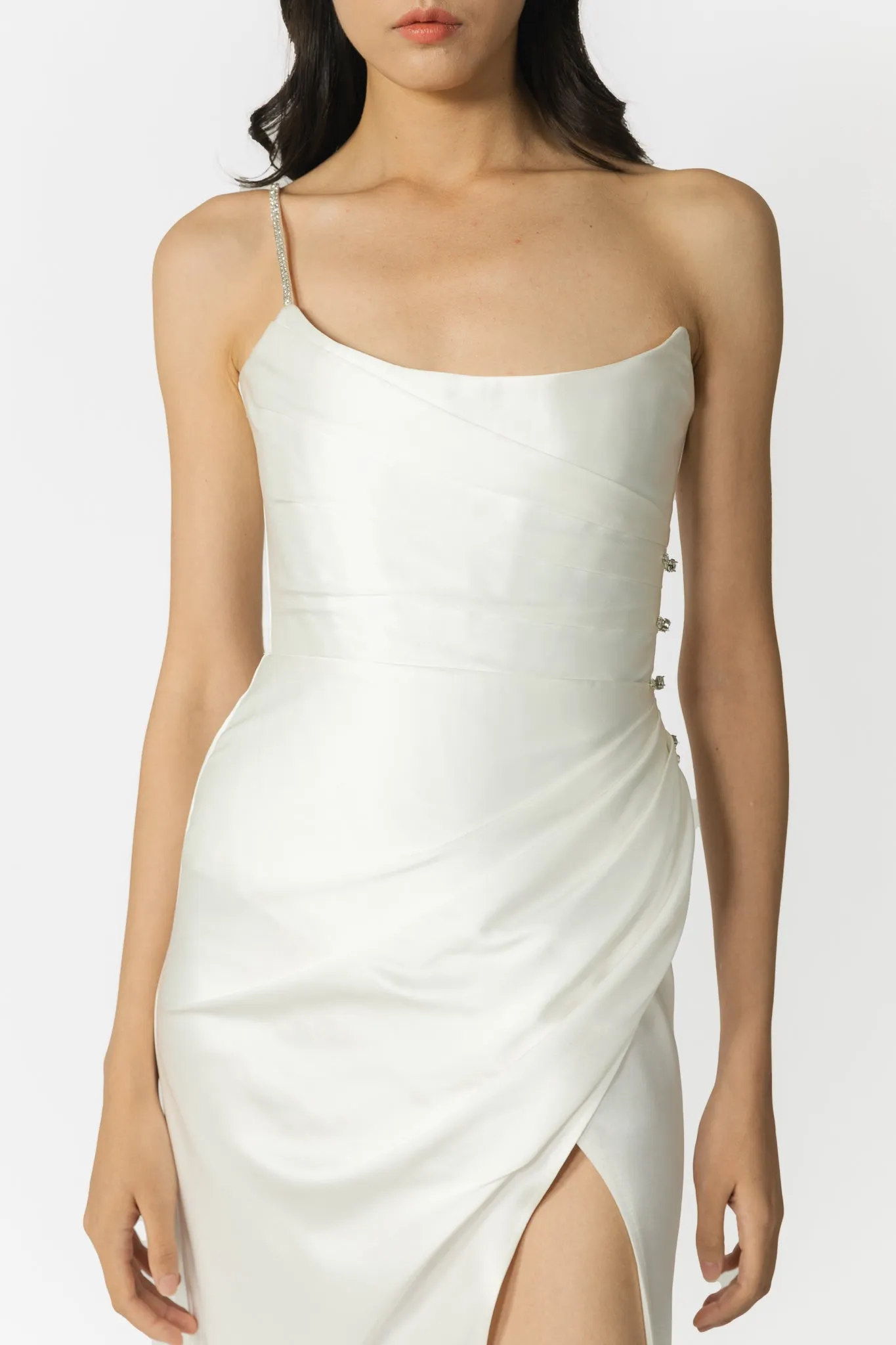Pasha Satin Gown