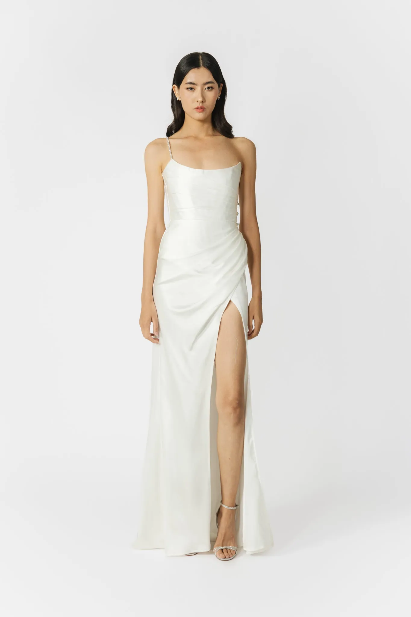 Pasha Satin Gown