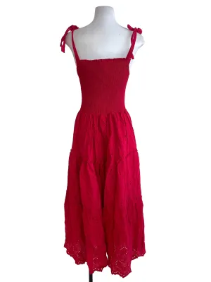Pastel Pink Flared Dress