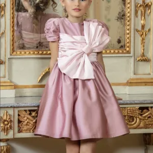 PATACHOU COUTURE  PINK BOW DRESS