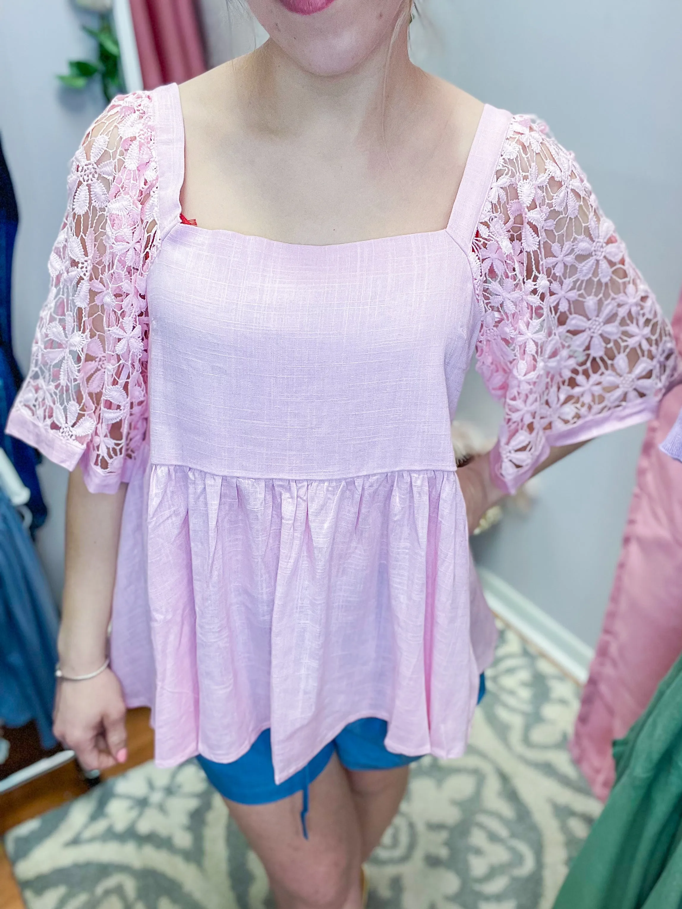 Petunia Lace Top