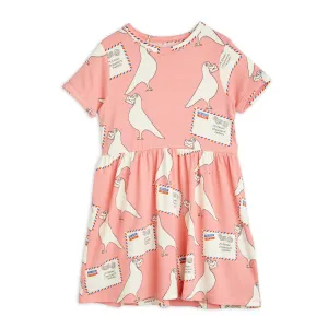 Pigeons Dress by Mini Rodini