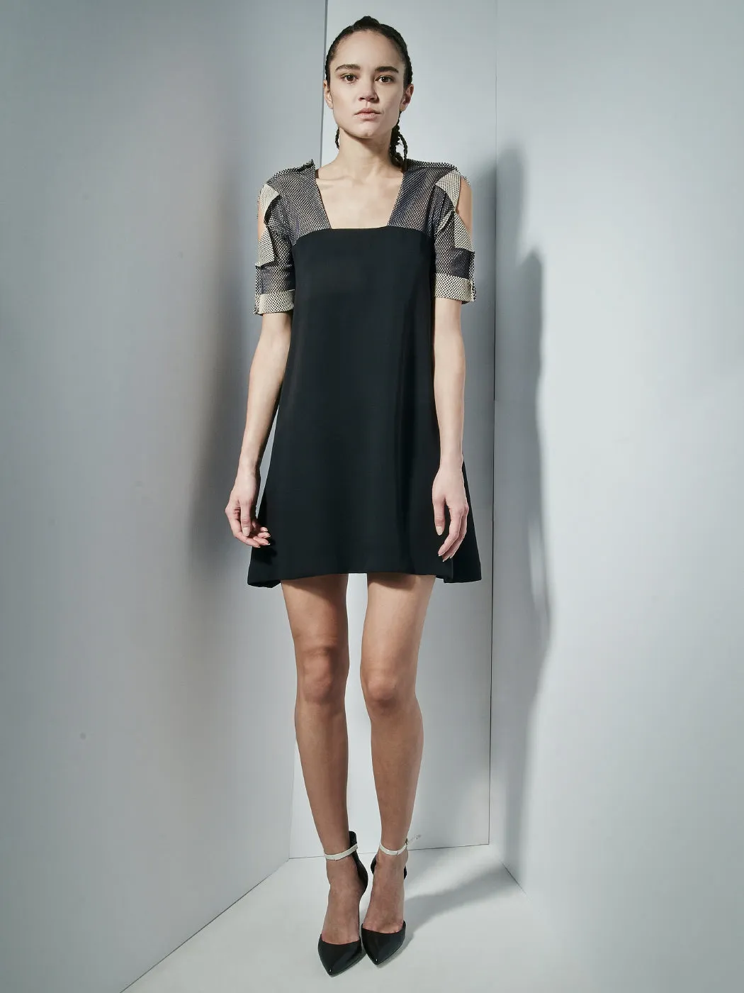 Pop Sleeve Dress