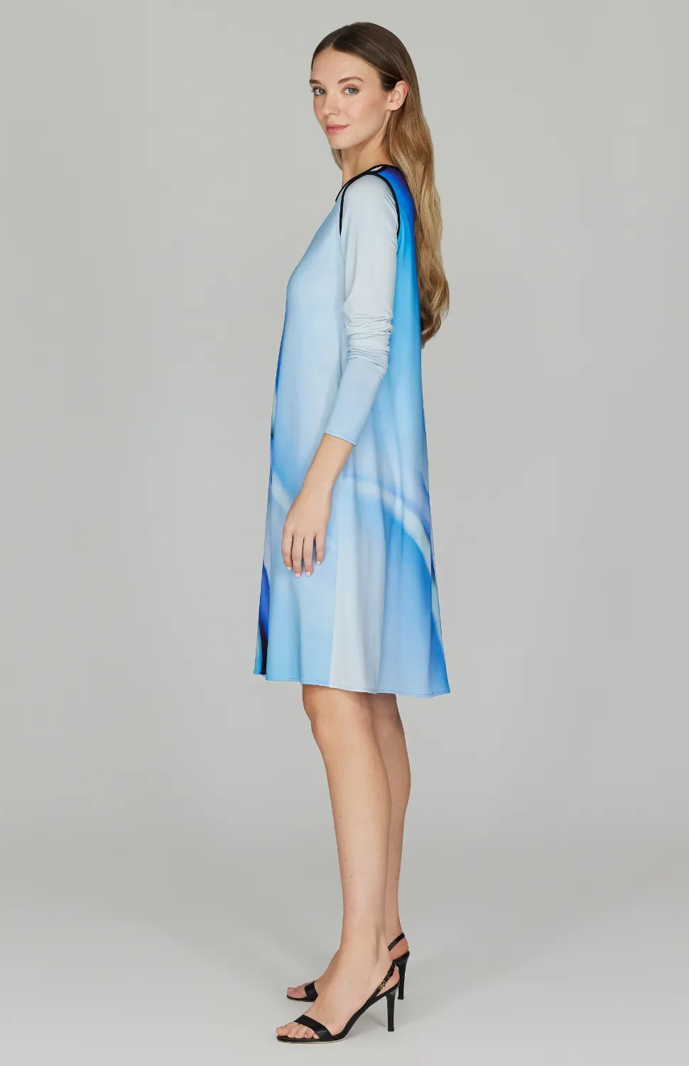 PREORDER Flower Twist Short Swing  Dress w/ Bias