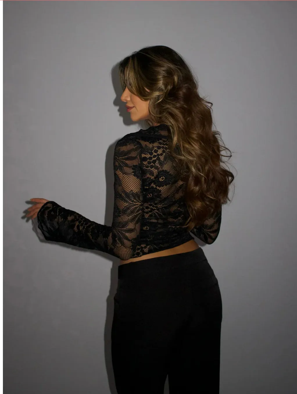 Pretty Luna Lace Top