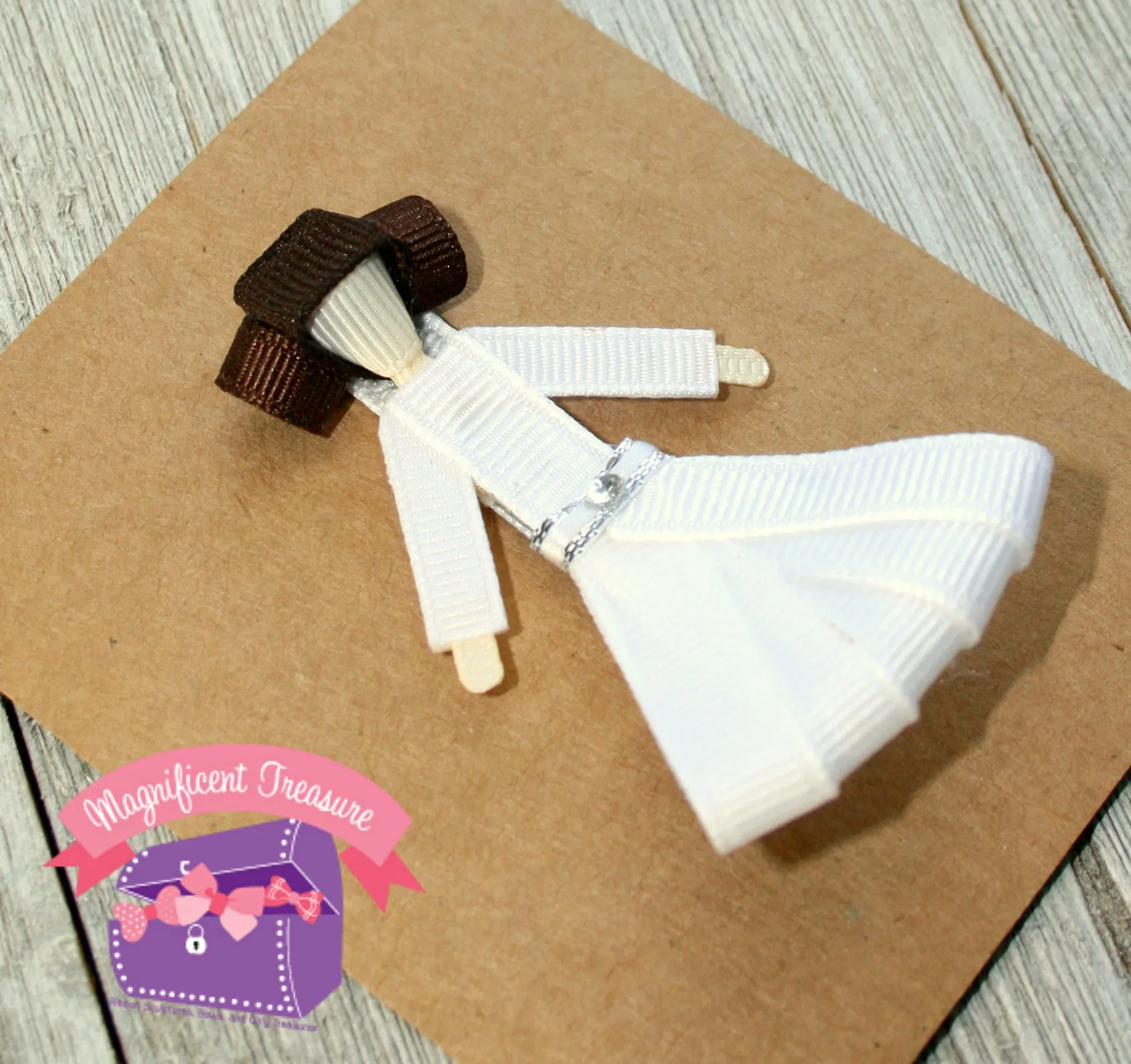 Princess Leia From Star Wars Hair Bow, Pin, or Headband Set