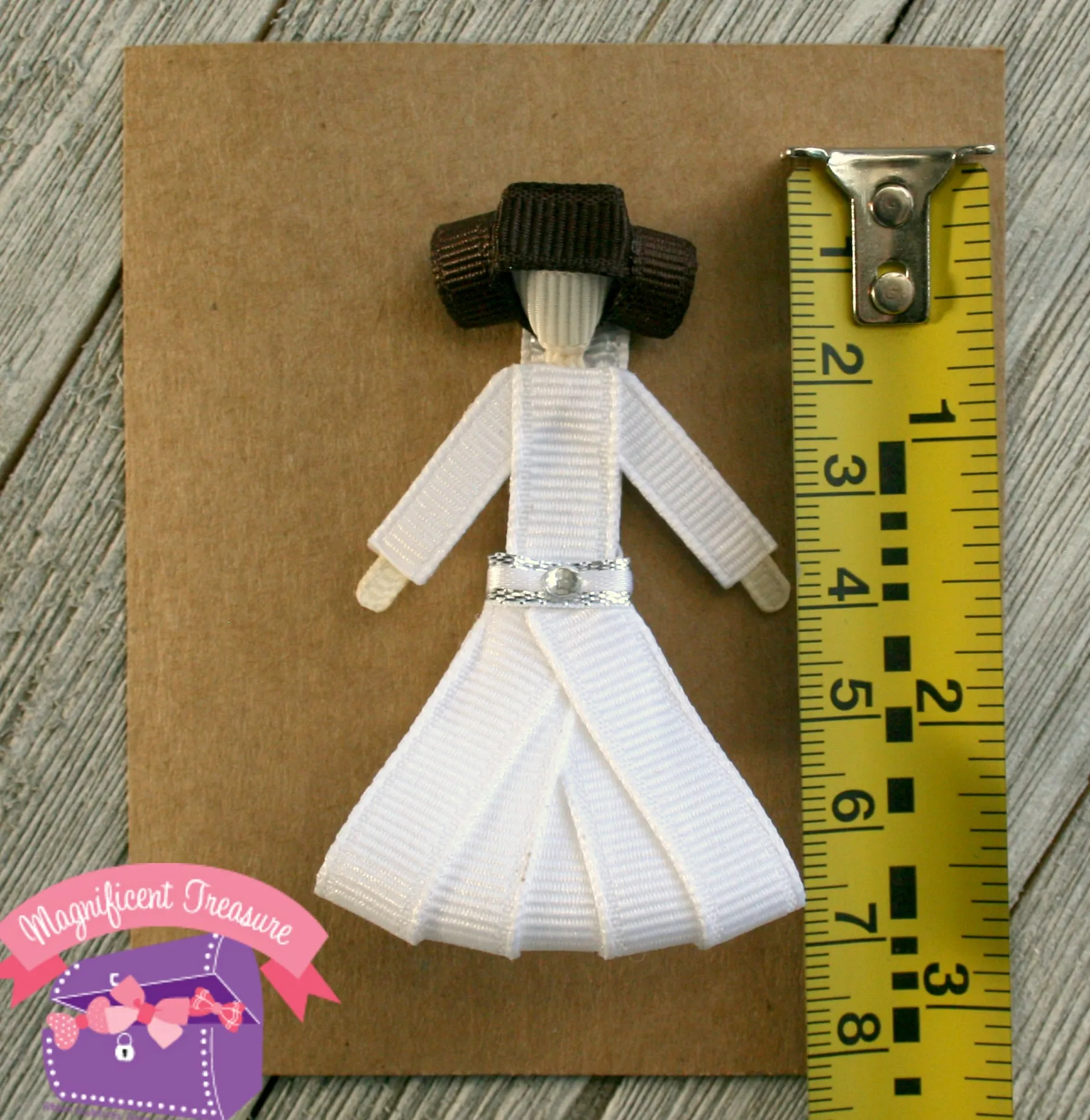 Princess Leia From Star Wars Hair Bow, Pin, or Headband Set