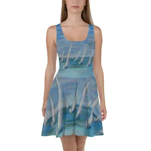 "Incoming - One Design" - Skater Dress