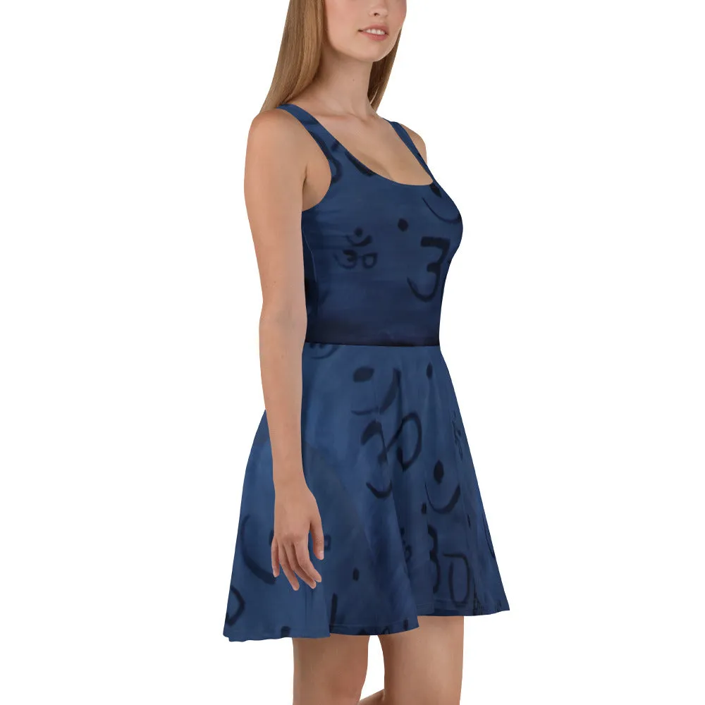 "OM" - Skater Dress