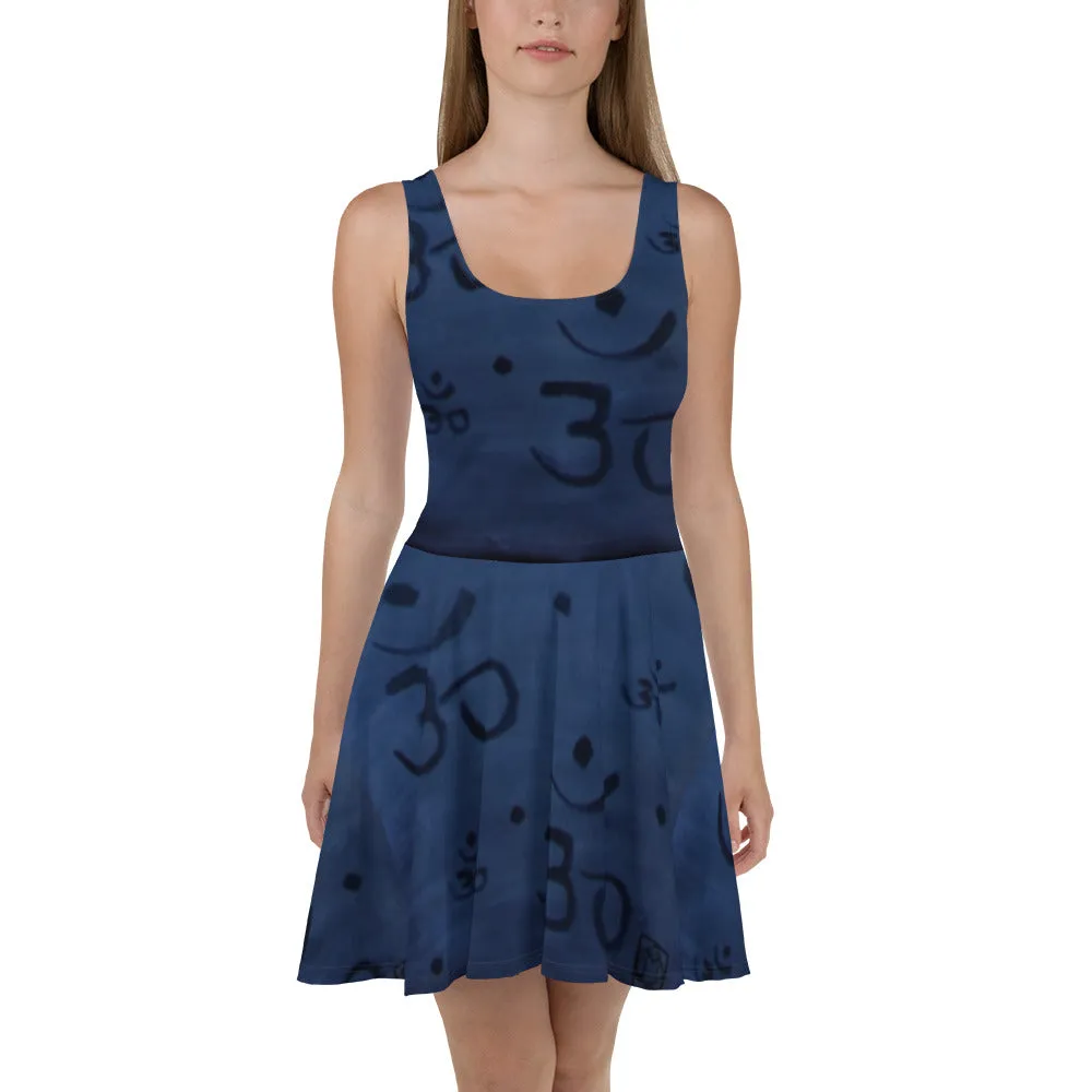 "OM" - Skater Dress