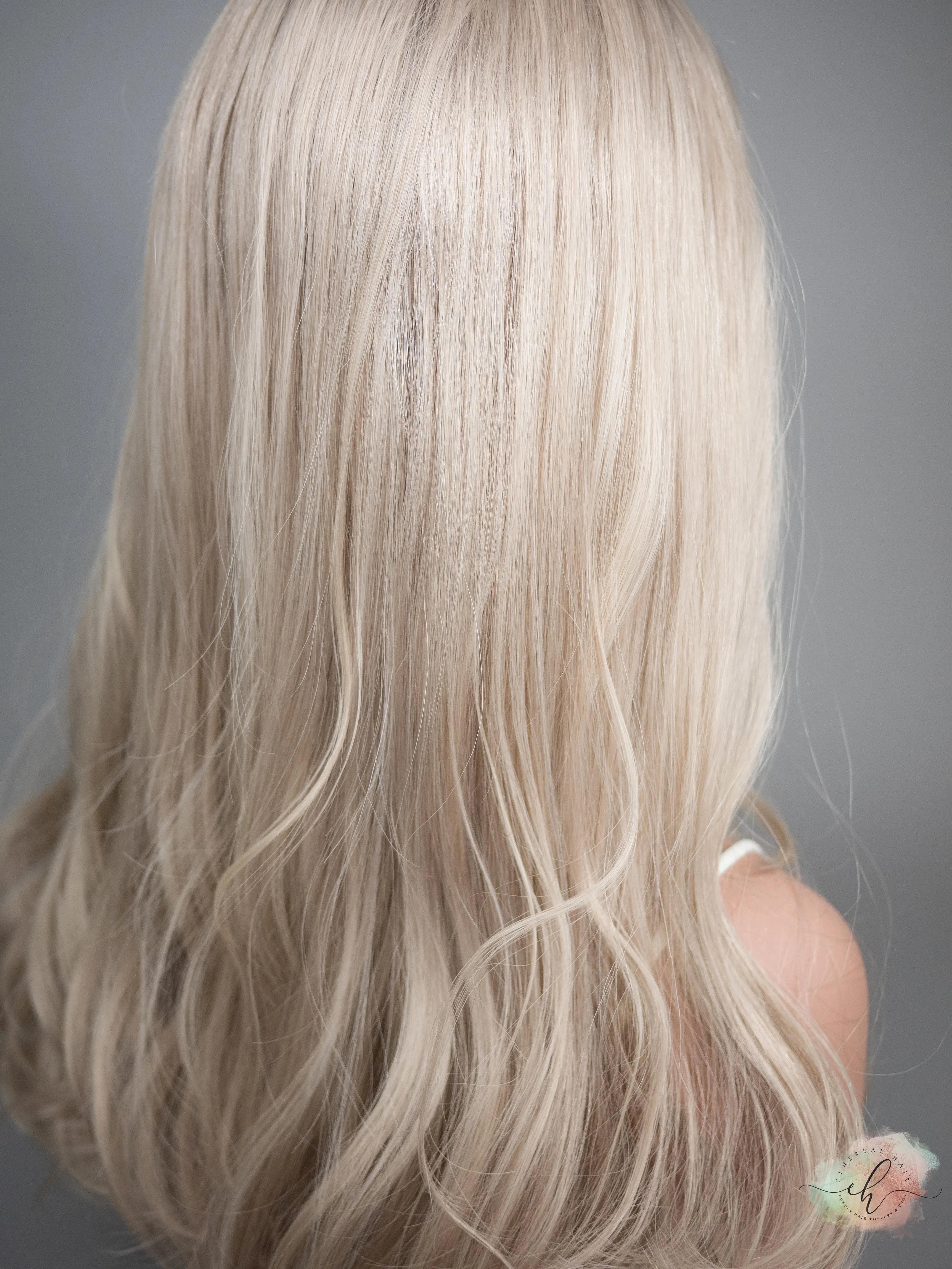 "VALENTINA" Premium Wig: Lace Top, Sz. M, 22-23"