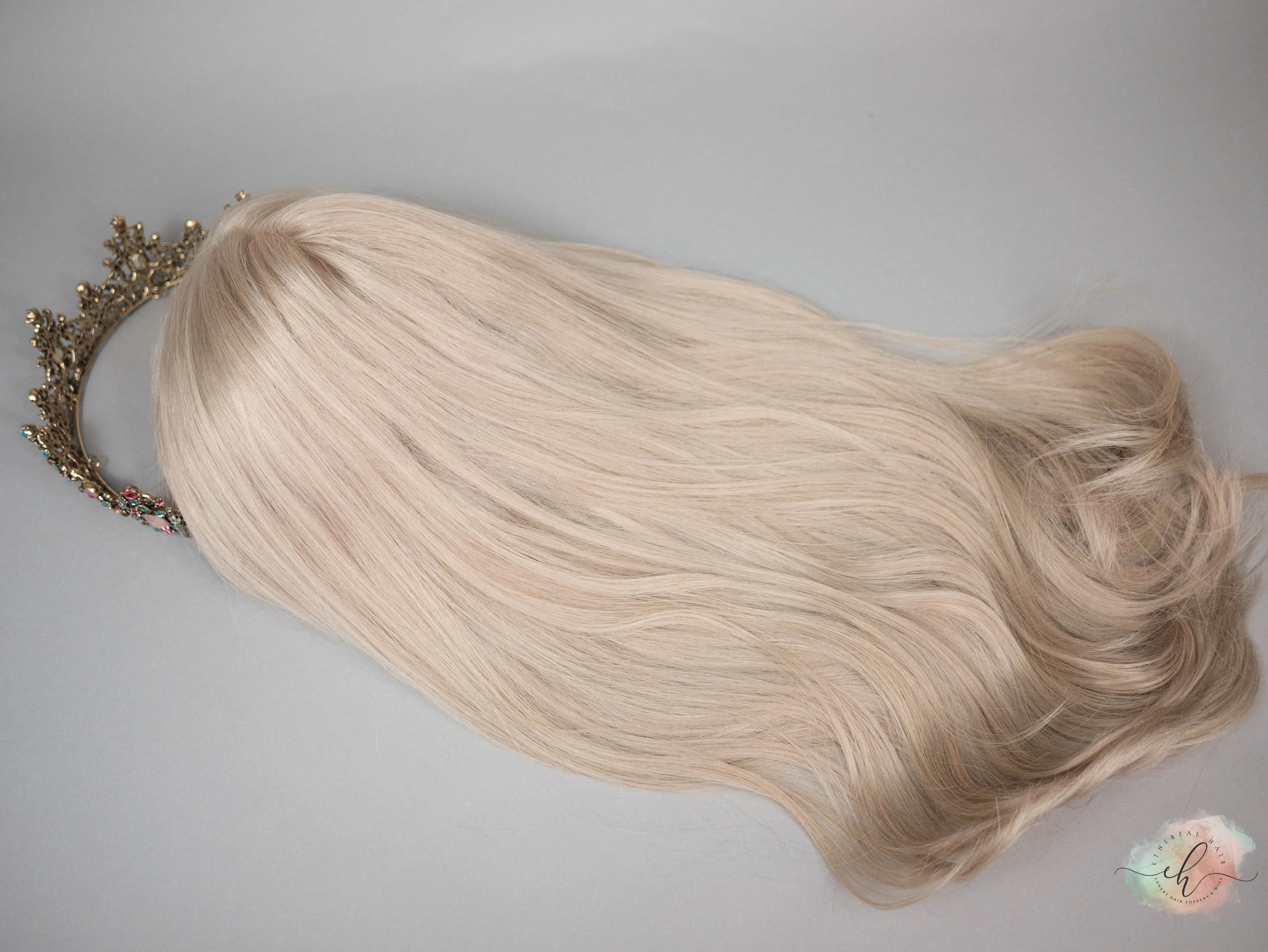 "VALENTINA" Premium Wig: Lace Top, Sz. M, 22-23"