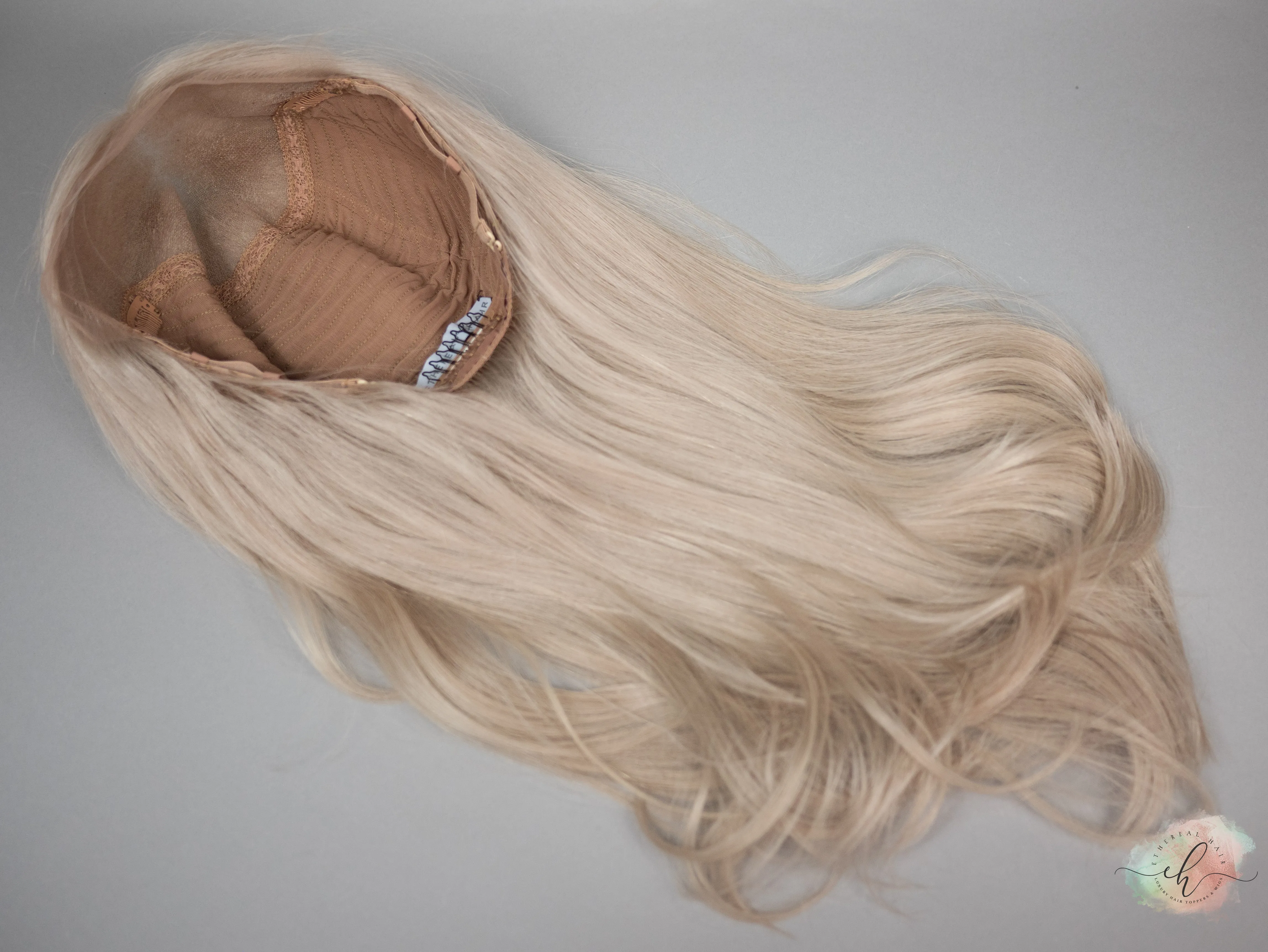 "VALENTINA" Premium Wig: Lace Top, Sz. M, 22-23"