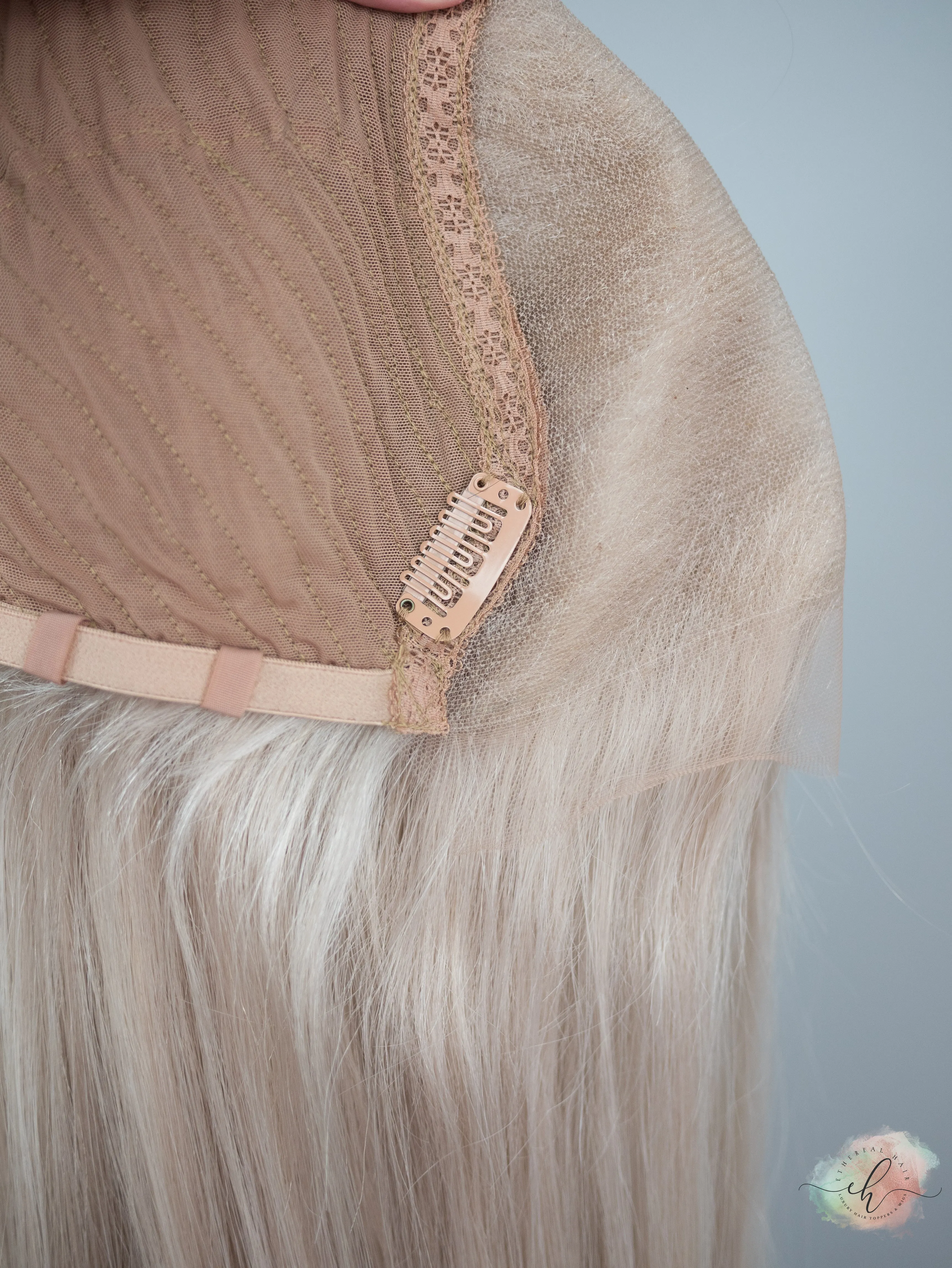 "VALENTINA" Premium Wig: Lace Top, Sz. M, 22-23"