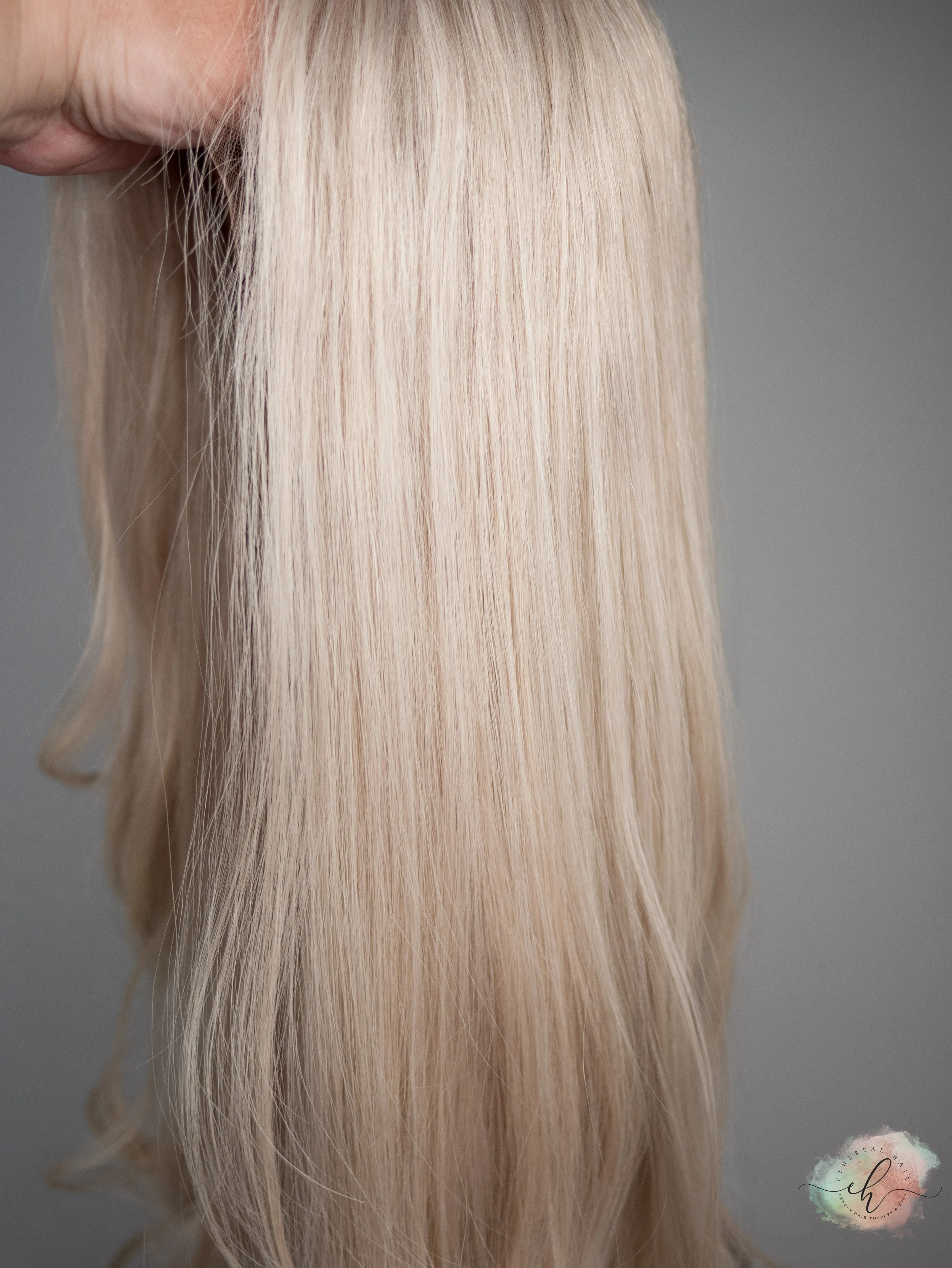 "VALENTINA" Premium Wig: Lace Top, Sz. M, 22-23"