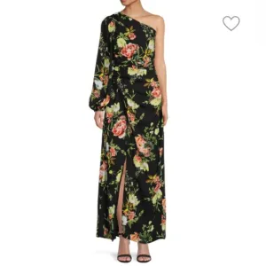 RACHEL Rachel Roy One-Shoulder Floral Gown SZ 8