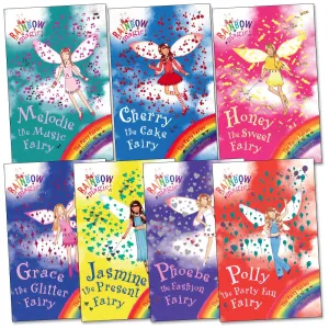 Rainbow Magic - Series 3 - The Party Fairies Collection 7 Books Box Set (Book 15-21)