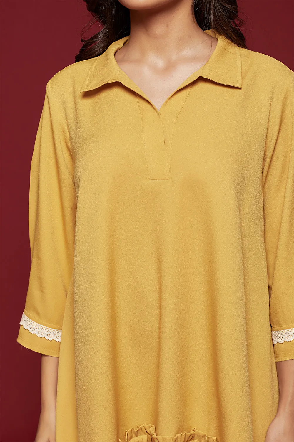 Raw Edge Dress