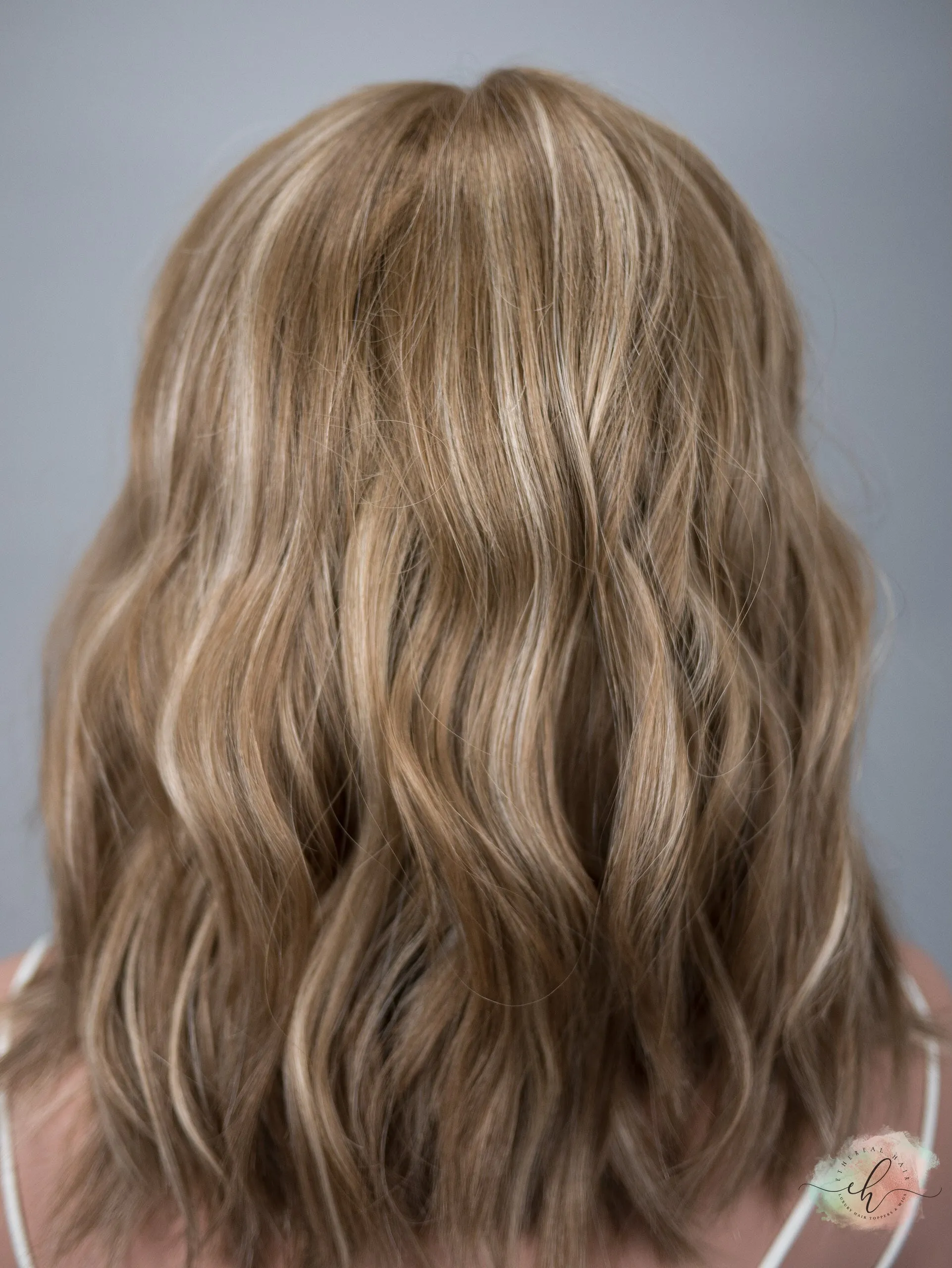 “RHEA" Premium Wig: Lace Top, Sz. M, 16" Inverted Lob