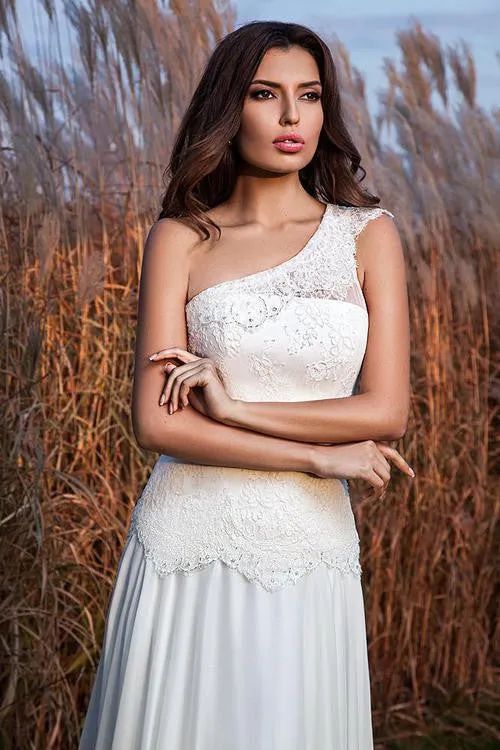 Ricca Sposa One-shoulder Bridal Ball Gown