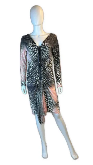 Roberto Cavalli SS 2004 Printed Dress