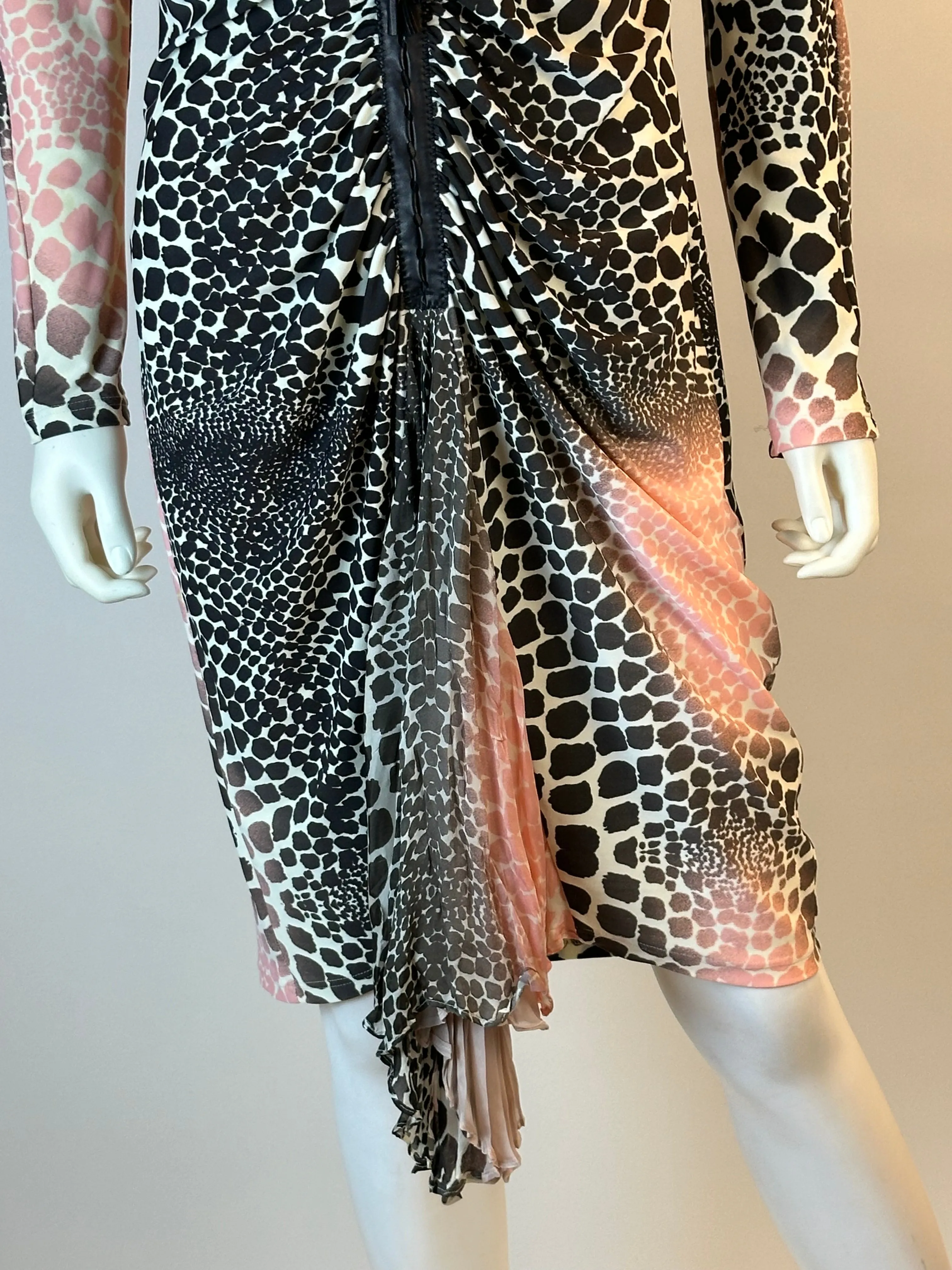 Roberto Cavalli SS 2004 Printed Dress