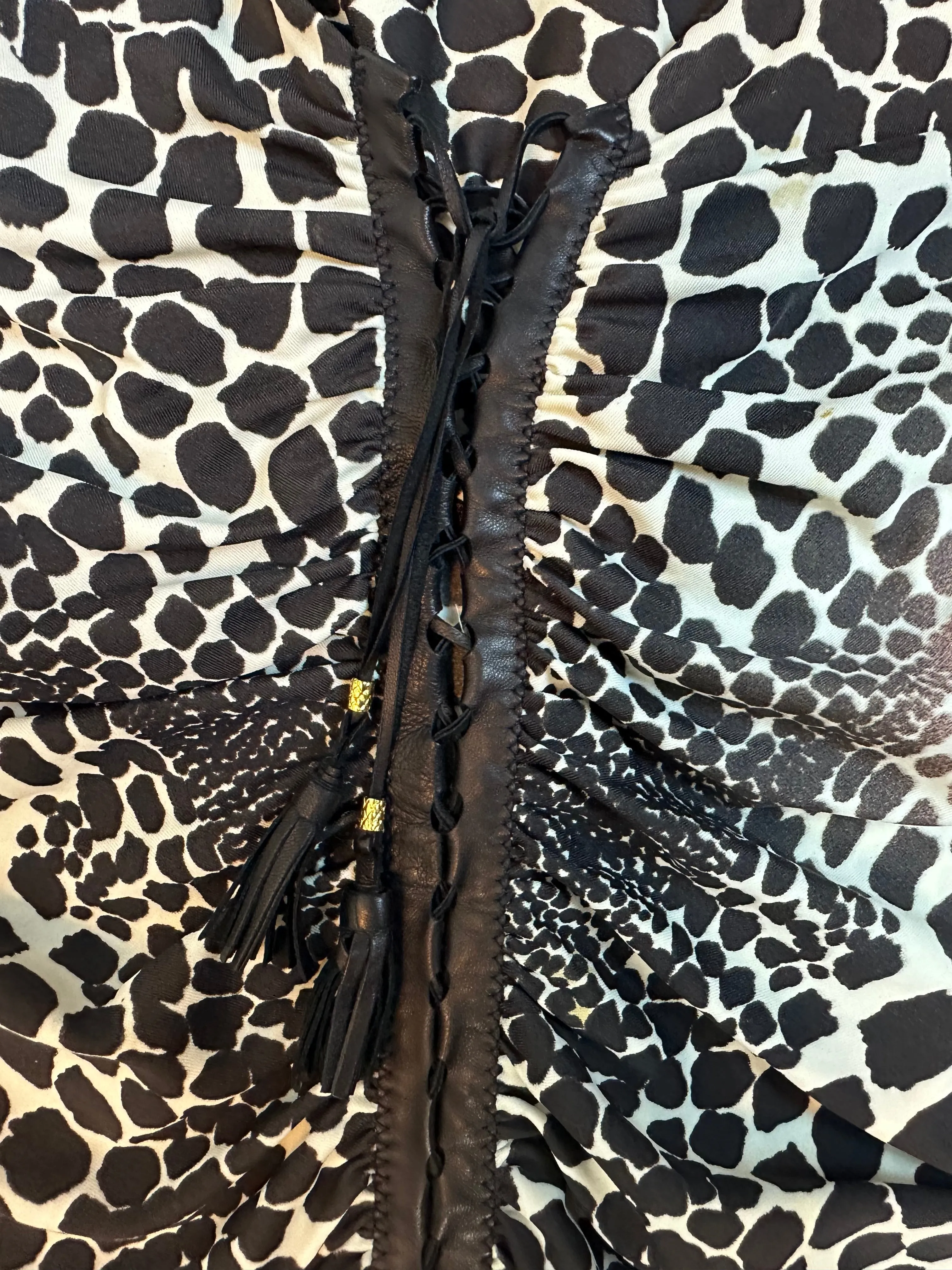 Roberto Cavalli SS 2004 Printed Dress