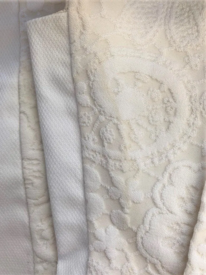 Roland Mouret Dress White Floral Cotton-Blend Size US 4 Sleeveless V-Neck Sheath