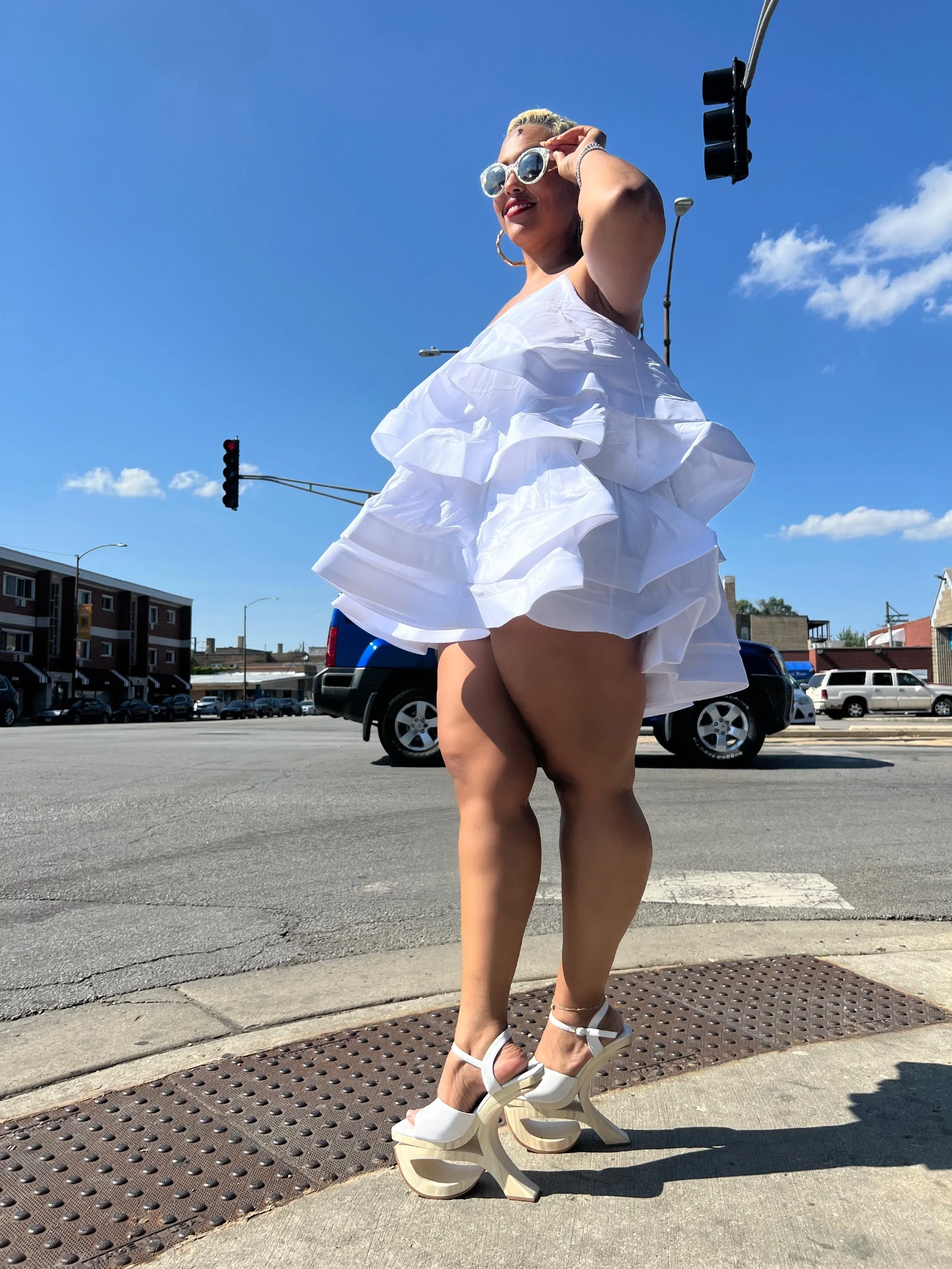 Romance Ruffle Dress