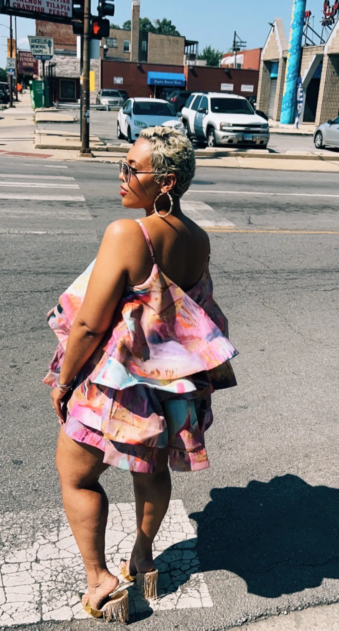 Romance Ruffle Dress