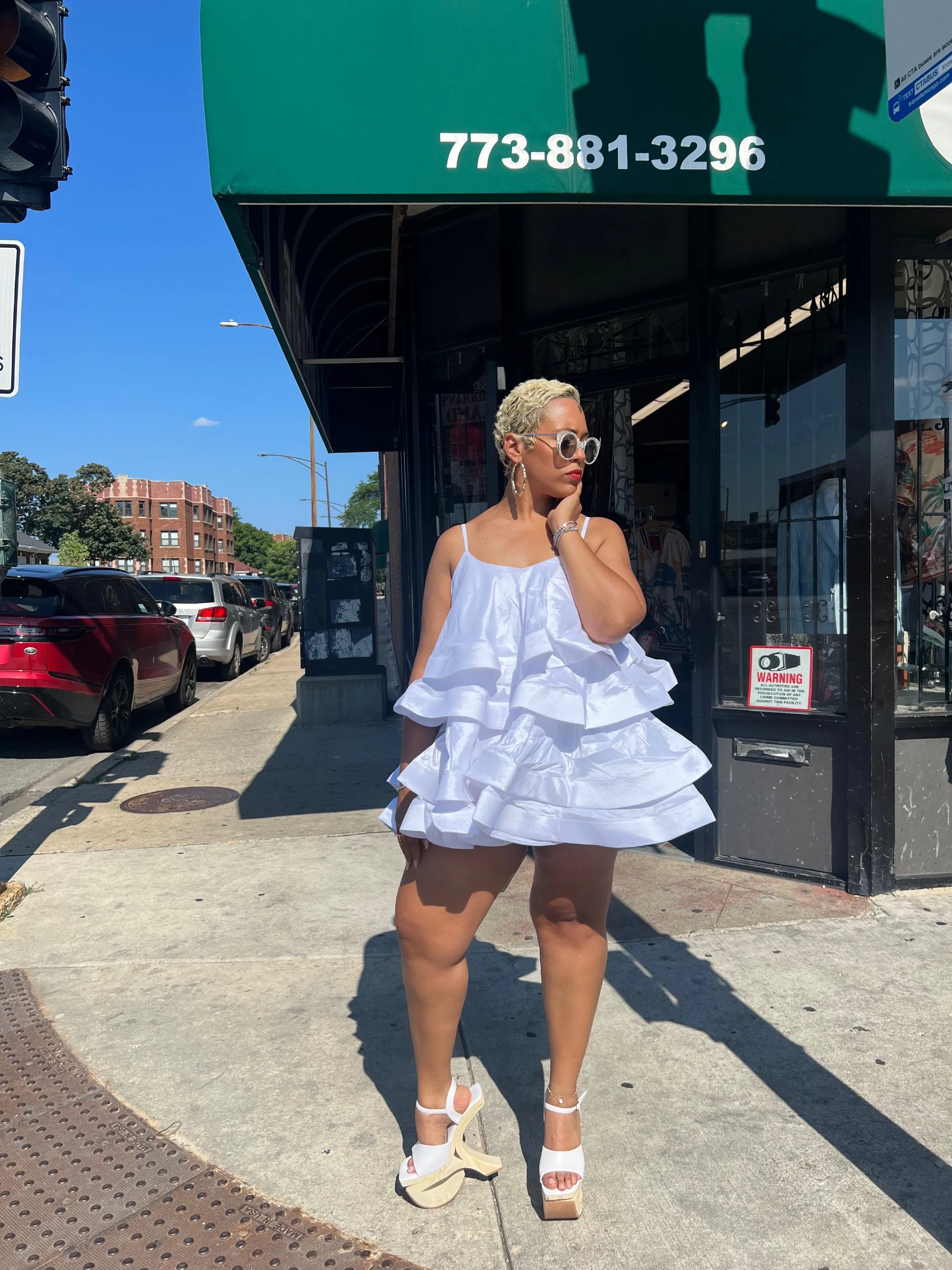 Romance Ruffle Dress