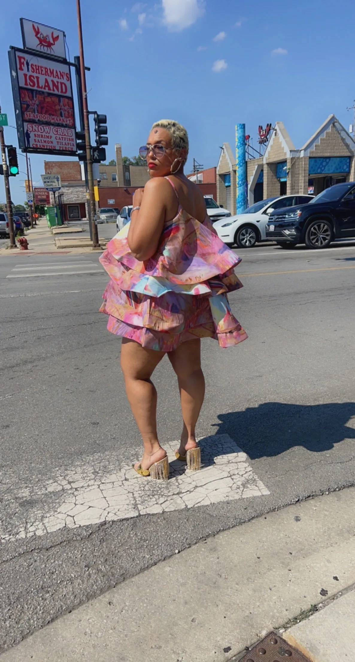 Romance Ruffle Dress