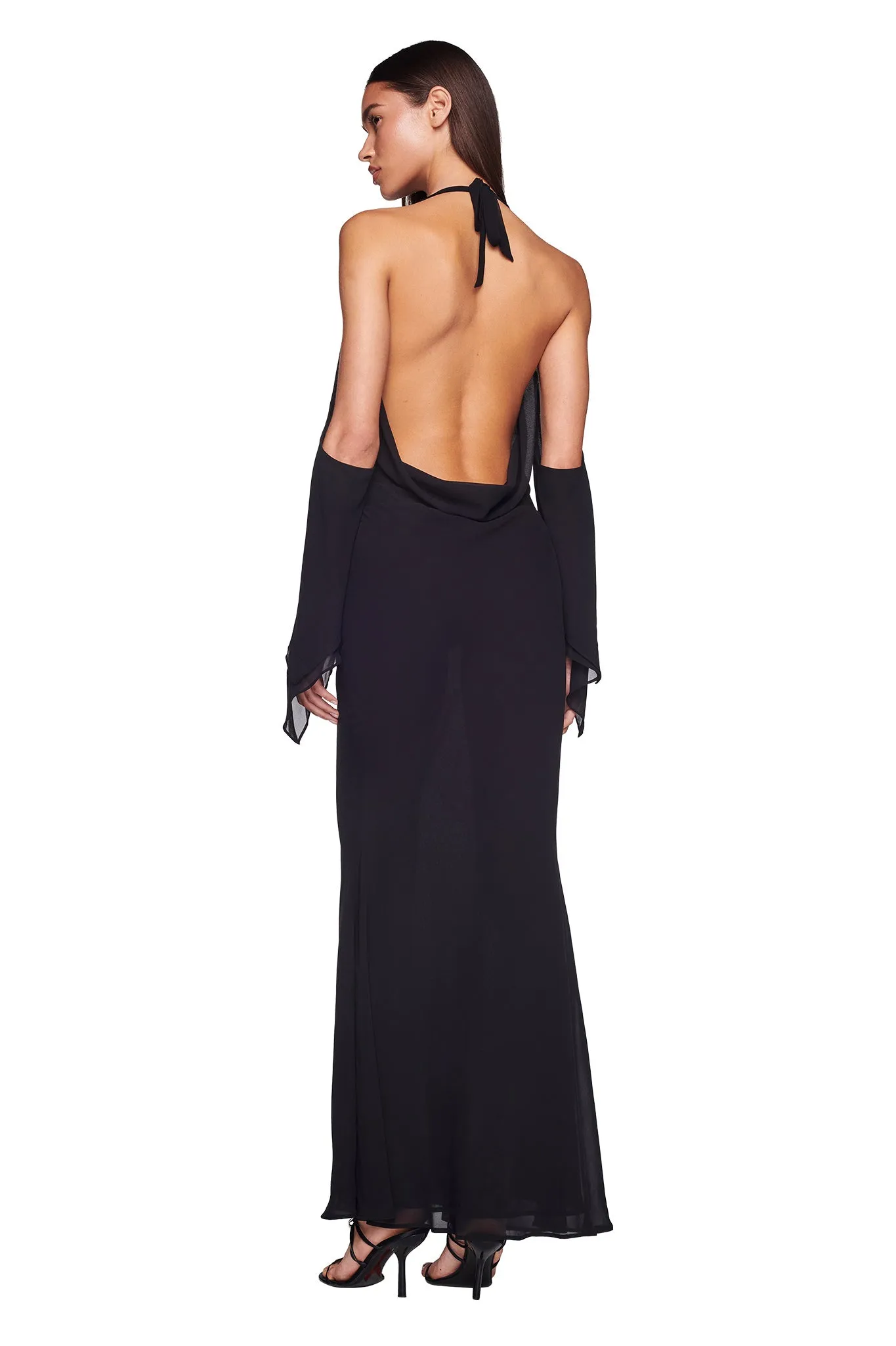 ROSANNA MAXI DRESS - BLACK