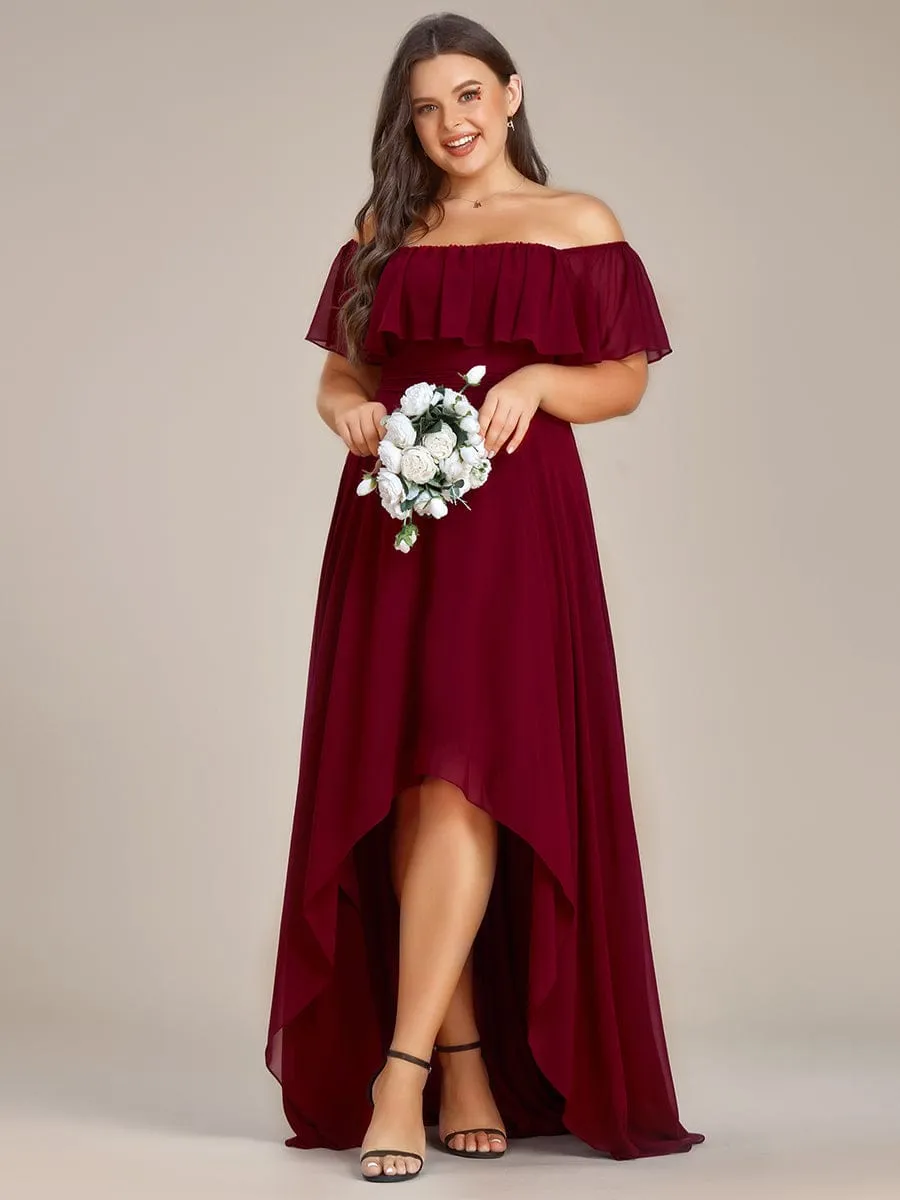 Ryley versatile off shoulder bridesmaid dress