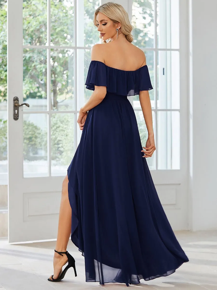 Ryley versatile off shoulder bridesmaid dress
