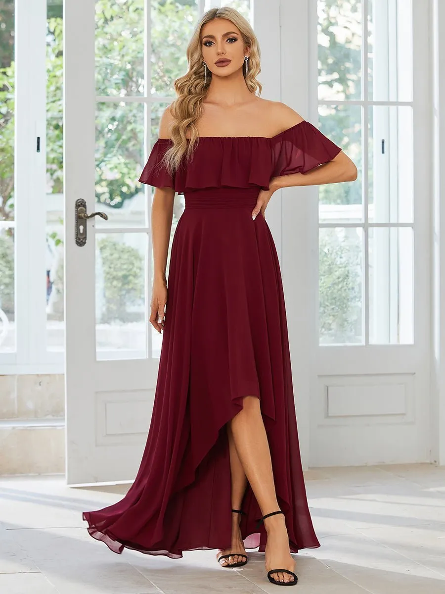 Ryley versatile off shoulder bridesmaid dress