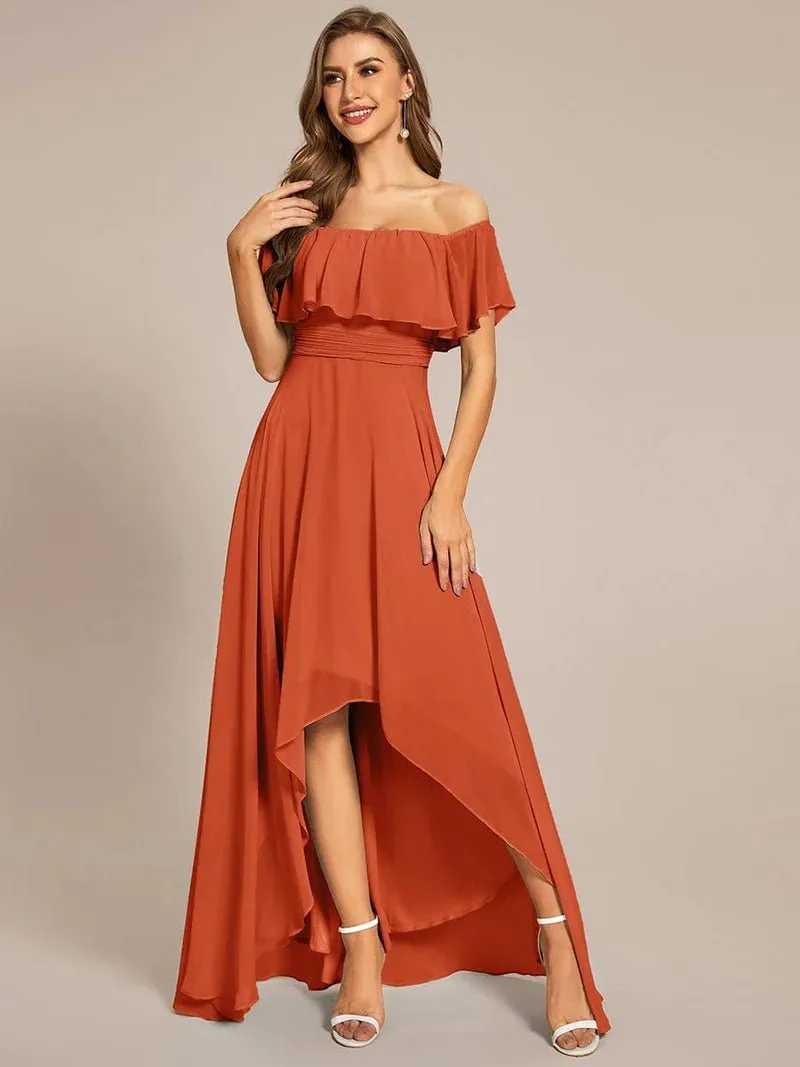 Ryley versatile off shoulder bridesmaid dress