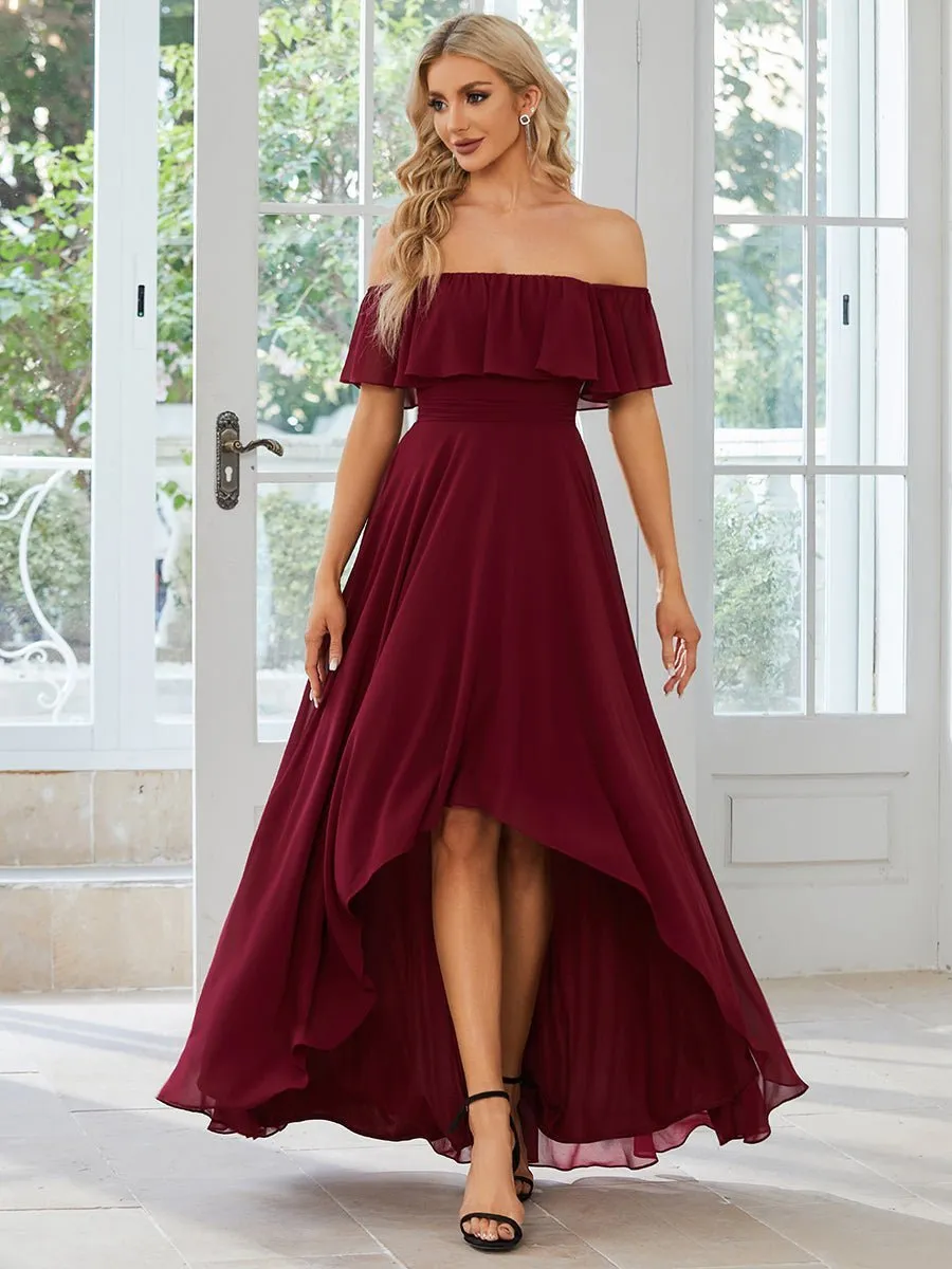 Ryley versatile off shoulder bridesmaid dress