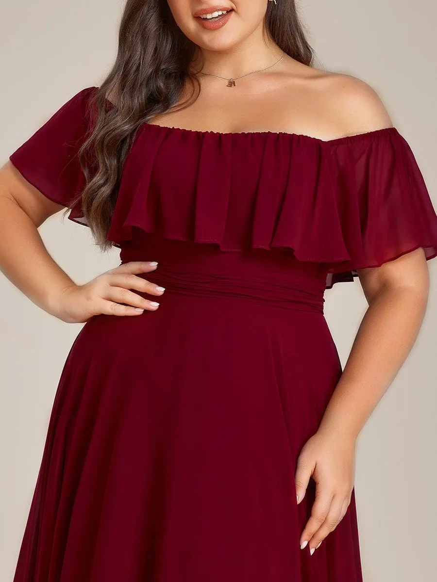 Ryley versatile off shoulder bridesmaid dress