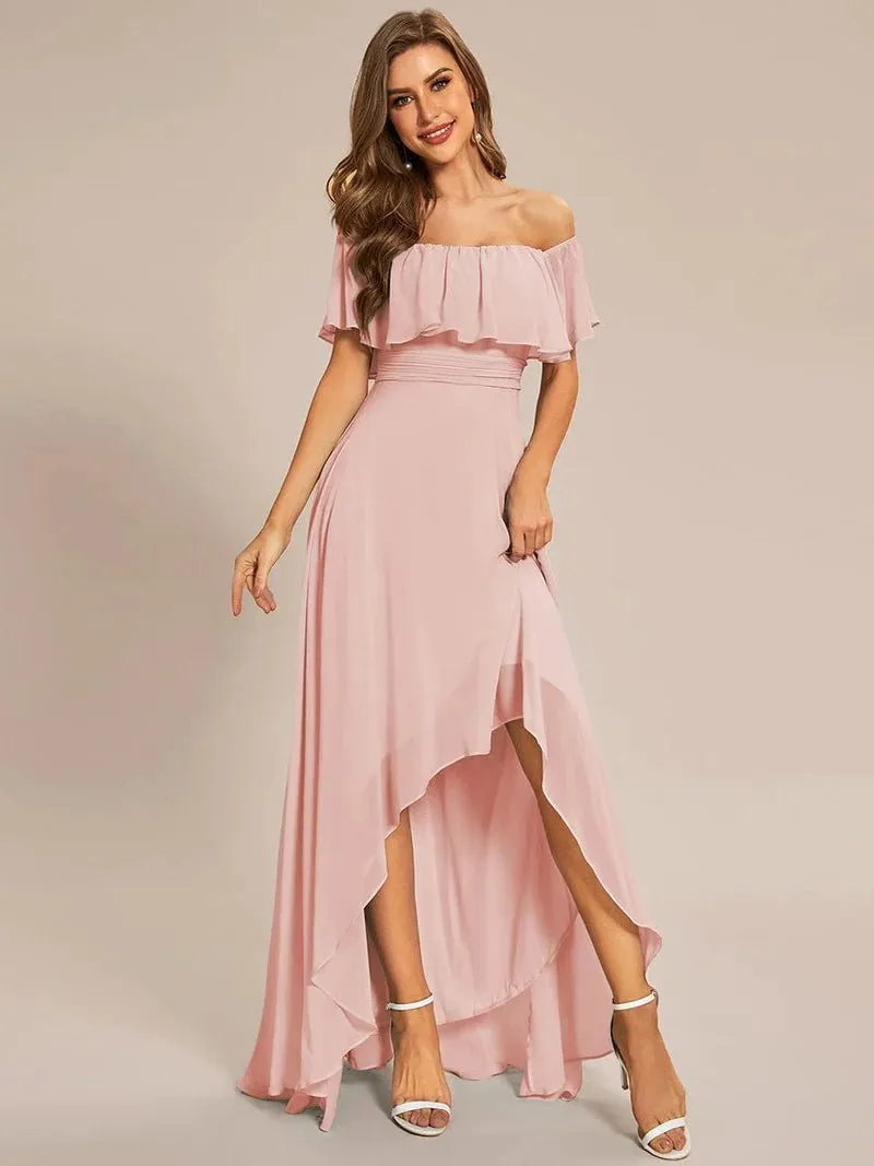 Ryley versatile off shoulder bridesmaid dress