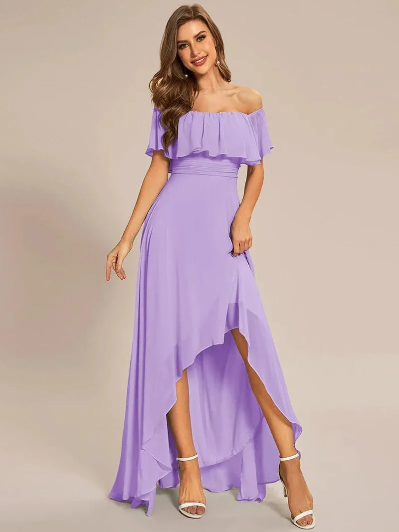 Ryley versatile off shoulder bridesmaid dress